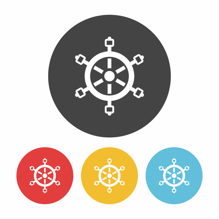 Rudder iconのイラスト素材