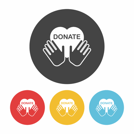 Donation iconのイラスト素材