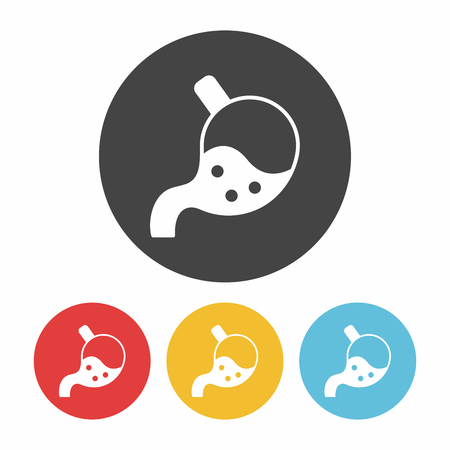 Stomach iconのイラスト素材