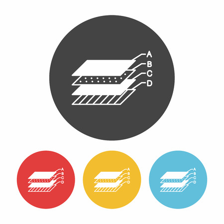 Information chart iconのイラスト素材