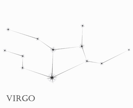 Virgo Iconのイラスト素材