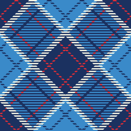 Seamless plaid patternのイラスト素材