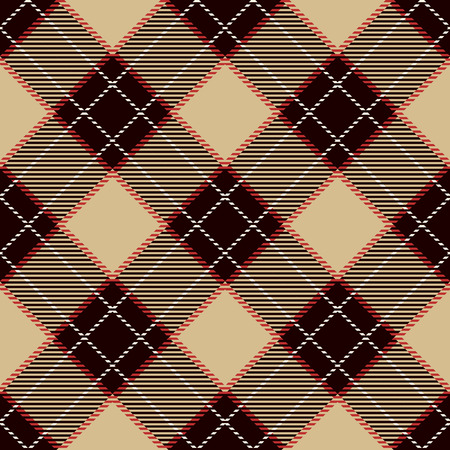 Seamless plaid patternのイラスト素材