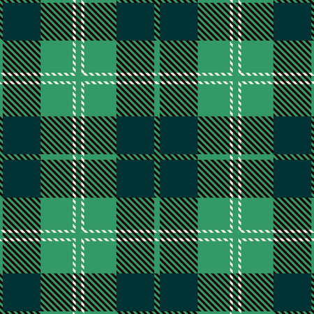 Tartan Seamless Pattern. Trendy Vector Illustration for Wallpapers. Seamless Tartan Tiles. Traditional Scottish Ornament. Tartan Plaid Inspired Background.のイラスト素材