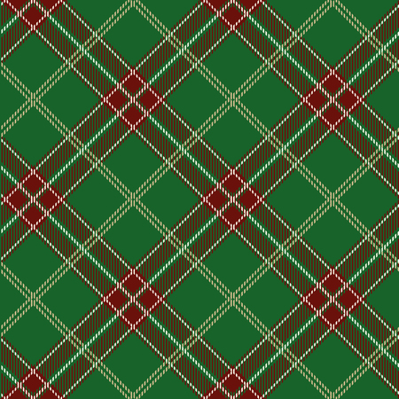 Seamless plaid pattern