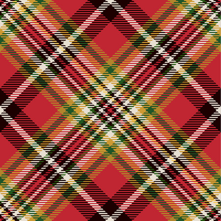 Seamless plaid patternのイラスト素材