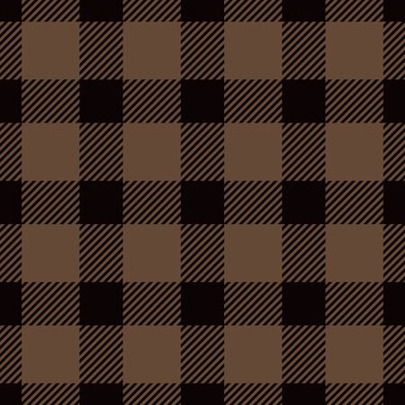 Halloween Tartan Seamless Pattern. Trendy Illustration for Wallpapers.のイラスト素材