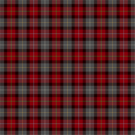 Tartan Seamless Pattern Background. Red, Black, Green, Blue, Gold    and  White Plaid, Tartan Flannel Shirt Patterns. Trendy Tiles Vector Illustration for Wallpapers.のイラスト素材