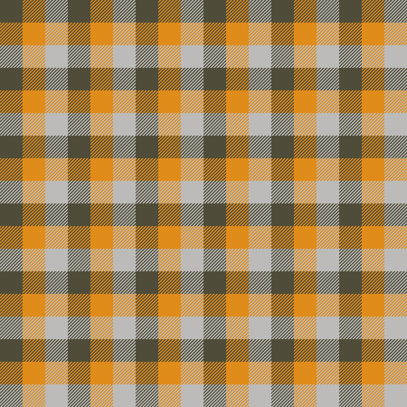 Tartan Seamless Pattern Background. Autumn color panel Plaid, Tartan Flannel Shirt Patterns. Trendy Tiles Vector Illustration for Wallpapers.のイラスト素材