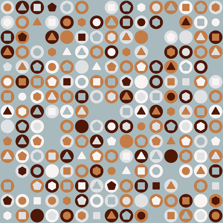 Geometric Seamless Pattern Design Vector illustrationのイラスト素材