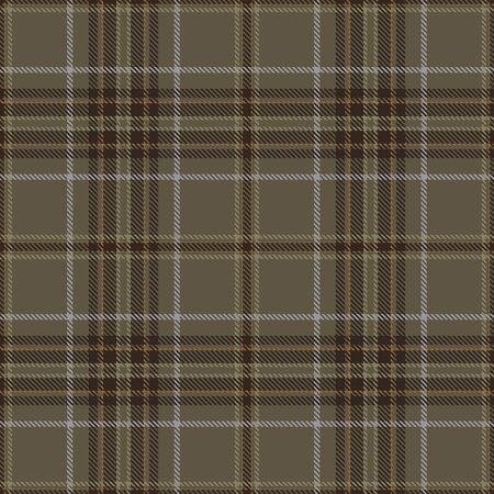 Brown, Beige, Orange  and  Gray Tartan  Plaid  Seamless Pattern Background. Flannel  Shirt Tartan Patterns. Trendy Tiles Vector Illustration for Wallpapers.のイラスト素材