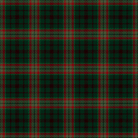 Tartan Seamless Pattern Background in Black, Green and Red Color Plaid. Flannel Shirt Patterns. Trendy Tiles Vector Illustration for Wallpapers.のイラスト素材