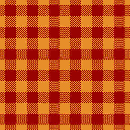 Tartan Seamless Pattern Background. Fall color panel Plaid, Tartan Flannel Shirt Patterns. Autumn Trendy Tiles Vector Illustration for Wallpapers.のイラスト素材