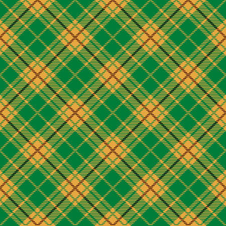 Tartan Seamless Pattern Background. Fall color panel Plaid, Tartan Flannel Shirt Patterns. Autumn Trendy Tiles Vector Illustration for Wallpapers.のイラスト素材