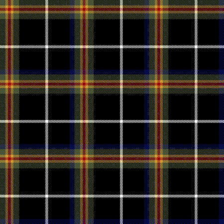 Tartan Seamless Pattern Background in Black, Green, Red and White Color Plaid. Flannel Shirt Patterns. Trendy Tiles Vector Illustration for Wallpapers.のイラスト素材
