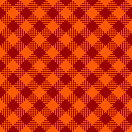 Tartan Seamless Pattern Background. Fall color panel Plaid, Tartan Flannel Shirt Patterns. Autumn Trendy Tiles Vector Illustration for Wallpapers.のイラスト素材