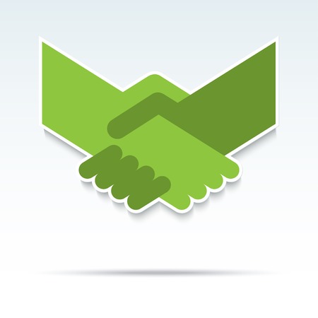 Handshake iconのイラスト素材