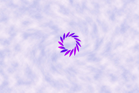 abstract fractal background a computer-generated 2D illustration, textureの写真素材