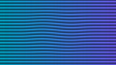 Abstract blue background with horizontal stripes. Vector illustration for your design.