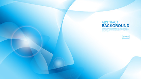 Blue wave background, abstract texture, cover design, Geometric vector, graphic, Minimal, flyer template, banner, web page, book cover, advertisement, printing template, decoration wallpaper.のイラスト素材