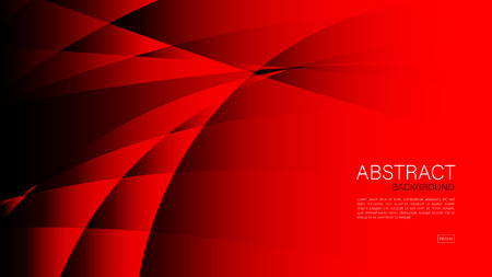 Red abstract background, wave, Geometric vector, graphic, Minimal Texture, cover design, flyer template, banner, web page, book cover, advertisement, printing template, decoration wallpaper.のイラスト素材