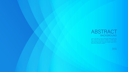 Blue abstract background, wave, Geometric vector, graphic, Minimal Texture, cover design, flyer template, banner, web page, book cover, advertisement, printing template, decoration wallpaper.のイラスト素材