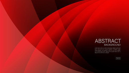 Red abstract background, wave, Geometric vector, graphic, Minimal Texture, cover design, flyer template, banner, web page, book cover, advertisement, printing template, decoration wallpaper.のイラスト素材
