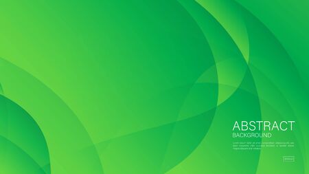 Green wave abstract background vector can be use cover, banner, wallpaper, flyer, brochure, book, printing media, card, web backgroundのイラスト素材