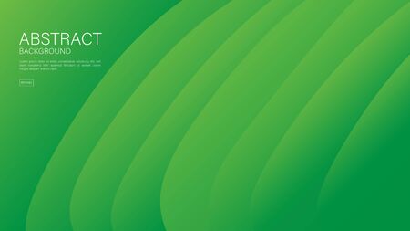 Green wave abstract background vector can be use cover, banner, wallpaper, flyer, brochure, book, printing media, card, web backgroundのイラスト素材