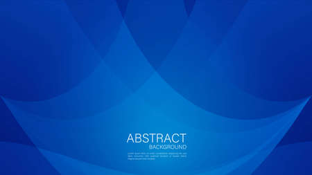 Blue gradient wave abstract background. vector cover design. graphic design. Minimal Texture. creative backgrounds template for flyer, banner, web page, book, card, advertisement, printing, decoration.のイラスト素材