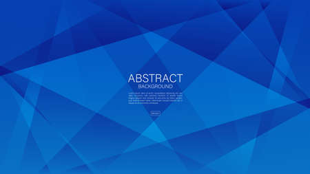 Blue abstract background, polygon vector background, graphic, Minimal Texture, cover design, flyer...