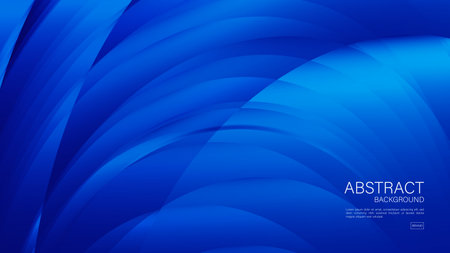 Blue abstract background, Wave pattern background, graphic design, Minimal Texture, cover design, flyer template, banner, web background, book cover, advertisement, printing template, wallpaper.のイラスト素材
