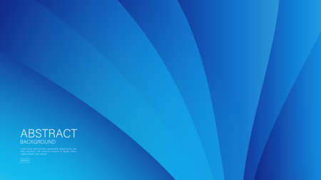 Blue abstract background, wave pattern background, minimal texture, Gradient background, cover design, flyer template, banner, web background, book cover, background design, blue background,wallpaper.のイラスト素材