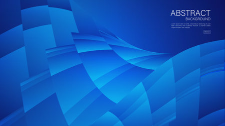 Blue abstract background, Square pattern background, minimal texture, Gradient background, cover design, flyer template, banner, web background, book cover, blue background template, wallpaper.のイラスト素材