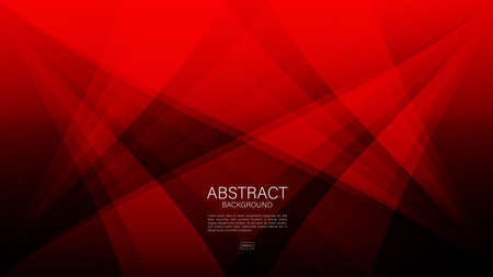 Red curve abstract background, wave graphic, Geometric vector, Minimal Texture, web background, red cover design, flyer template, banner, book cover, advertisement, printing, decoration wallpaper. vectorのイラスト素材