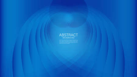 Blue wave abstract background, geometric graphic vector, Minimal Texture, web background, Blue cover design, flyer template, banner, book cover, wall decoration wallpaper. vector eps10のイラスト素材