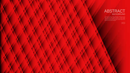 Red abstract background, polygon vector, Geometric vector, Minimal Texture, web background, red cover design, flyer template, banner, book cover, wall decoration wallpaper. vector eps10のイラスト素材