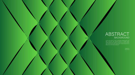 Green polygon abstract background, polygon vector, Minimal Texture, web background, Green cover design, flyer template, banner, book cover, wall decoration, wallpaper, Geometric background designのイラスト素材