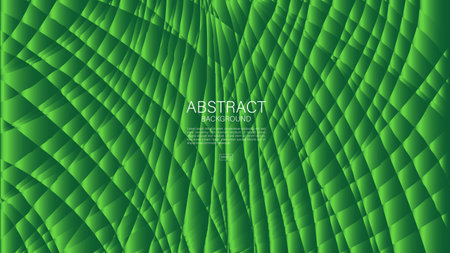 Green polygon abstract background, polygon vector, Minimal Texture, web background, Green cover design, flyer template, banner, book cover, wall decoration, wallpaper, Geometric background designのイラスト素材