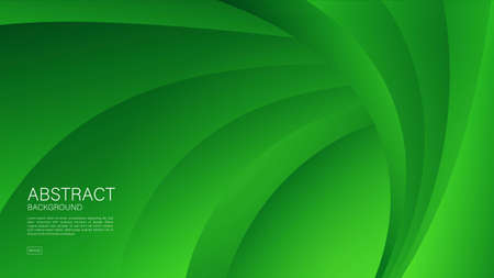 Green wave abstract background, wave pattern, Minimal Texture, web background, Green cover design, flyer template, banner, book cover, wall decoration, wallpaper, Geometric background designのイラスト素材