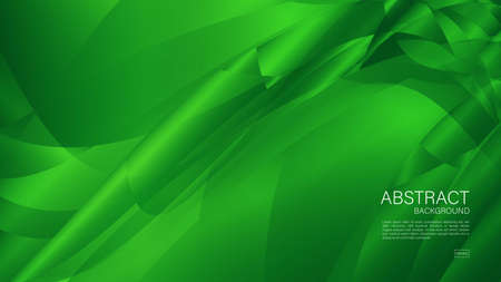 Green wave abstract background, wave pattern, Minimal Texture, web background, Green cover design, flyer template, banner, book cover, wall decoration, wallpaper, Geometric background designのイラスト素材