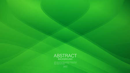 Green wave abstract background, wave pattern, Minimal Texture, web background, Green cover design, flyer template, banner, book cover, wall decoration, wallpaper, Geometric background designのイラスト素材