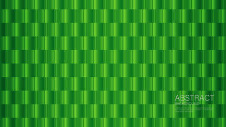 Green Gradient abstract background, geometric shape background vector, web background, Minimal Texture, cover design, flyer template, banner, book cover, geometric pattern gradients, wallpaper.のイラスト素材