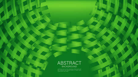 Green Gradient abstract background, geometric shape background vector, web background, Minimal Texture, cover design, flyer template, banner, book cover, geometric pattern gradients, wallpaper.のイラスト素材