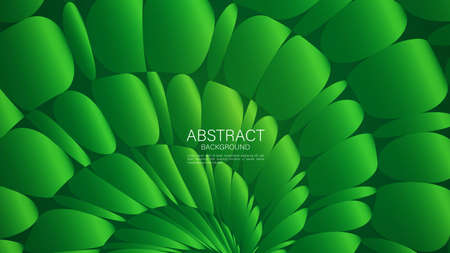 Green Gradient abstract background, geometric shape background vector, web background, Minimal Texture, cover design, flyer template, banner, book cover, geometric pattern gradients, wallpaper.のイラスト素材