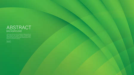 Green wave abstract backgroundのイラスト素材