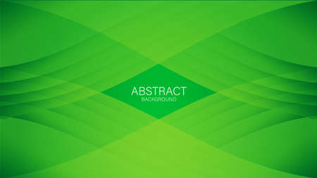 Green wave abstract background, wave pattern, Minimal Texture, web background, Green cover design, flyer template, banner, book cover, wall decoration, wallpaper, Geometric background designのイラスト素材