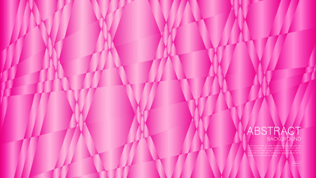 Pink abstract background, pink background for valentine, web background, polygon graphic, Geometric vector, Minimal Texture, pink cover design, flyer template, banner, wall decoration, wallpaperのイラスト素材