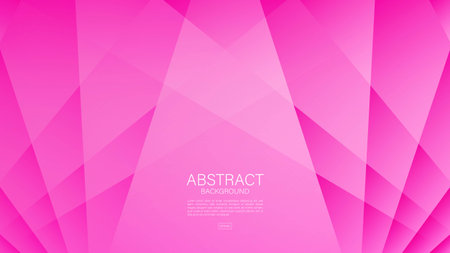 Pink abstract background, pink background for valentine, web background, polygon graphic, Geometric vector, Minimal Texture, pink cover design, flyer template, banner, wall decoration, wallpaperのイラスト素材