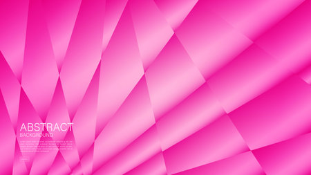 Pink abstract background, pink background for valentine, web background, polygon graphic, Geometric vector, Minimal Texture, pink cover design, flyer template, banner, wall decoration, wallpaperのイラスト素材